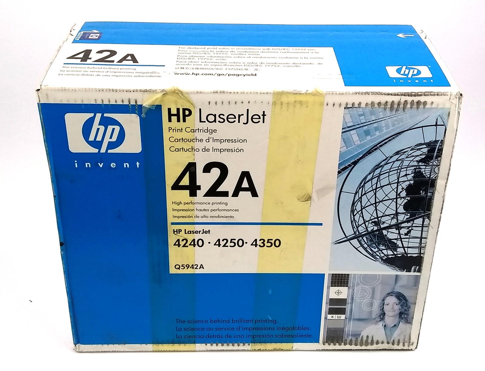 NEW Genuine HP Q5942A 42A Toner Cartridge HP Laserjet 4240 4250 4350 829160221755 | eBay