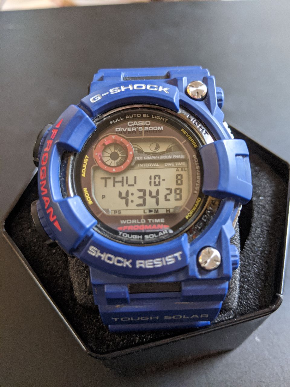 g shock frogman series