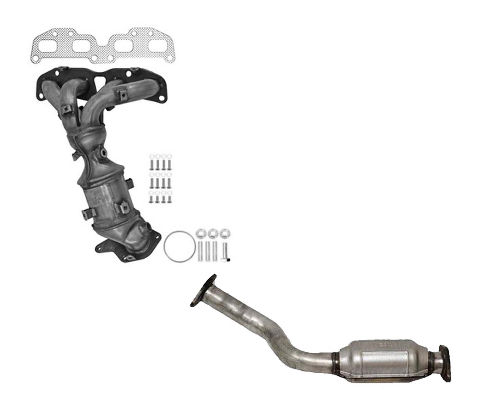 Front Manifold and Rear Catalytic Converter Fits Nissan Rogue 2.5L 2008