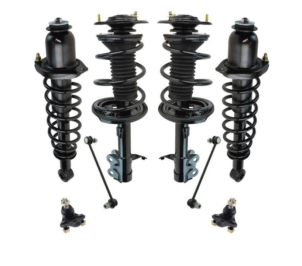 AP Front & Rear Spring Struts Ball Joints Sway Bar Links Toyota Prius 1