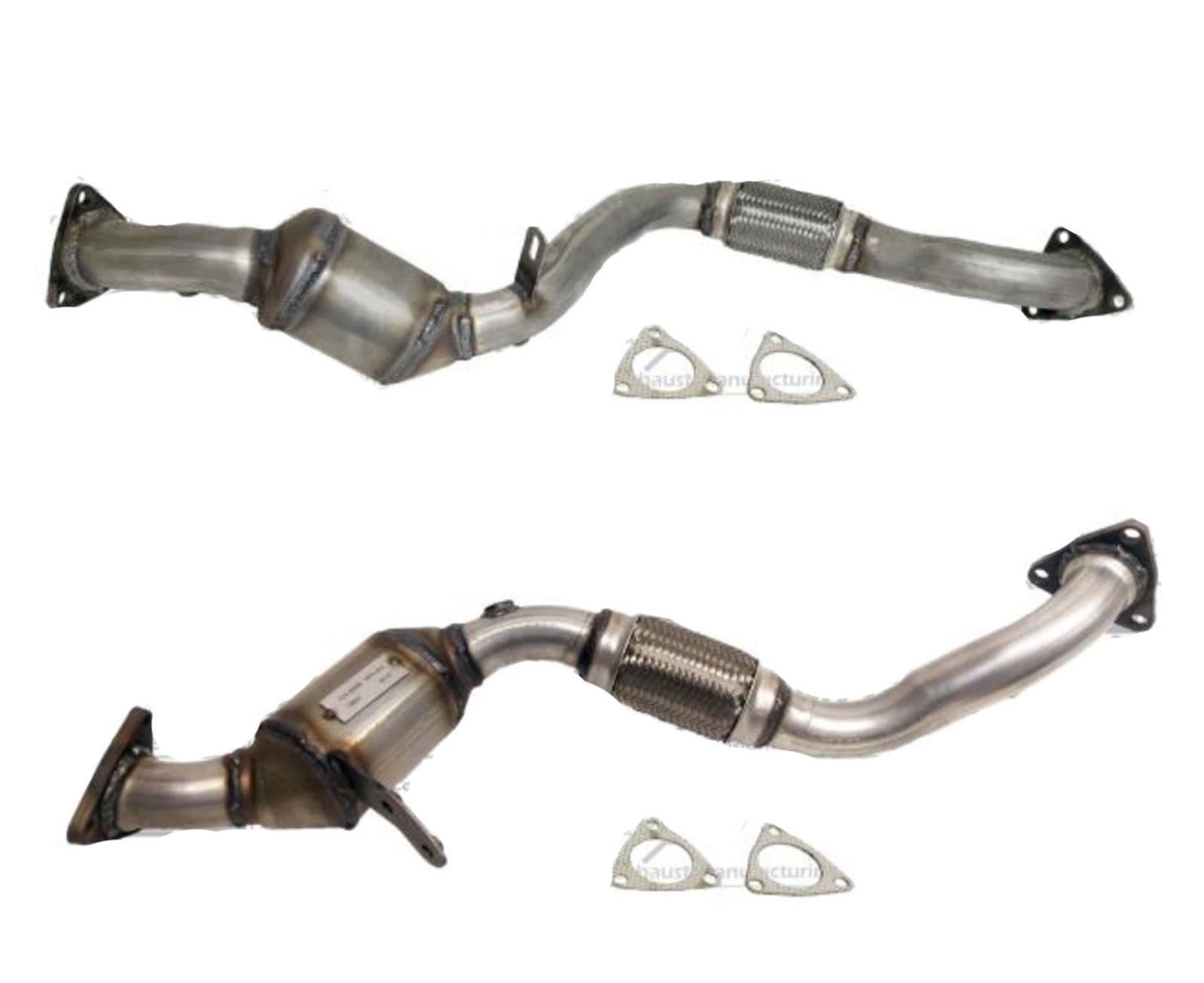 AP Left & Right Flex Pipe W Catalytic Converter For 0810 Porsche