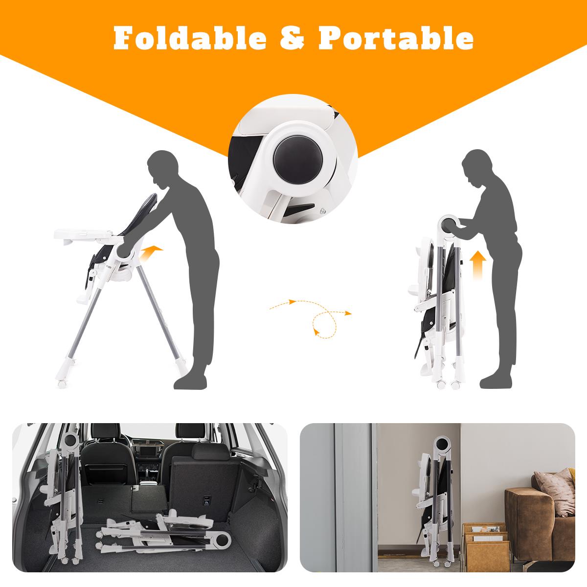 heao foldable high chair