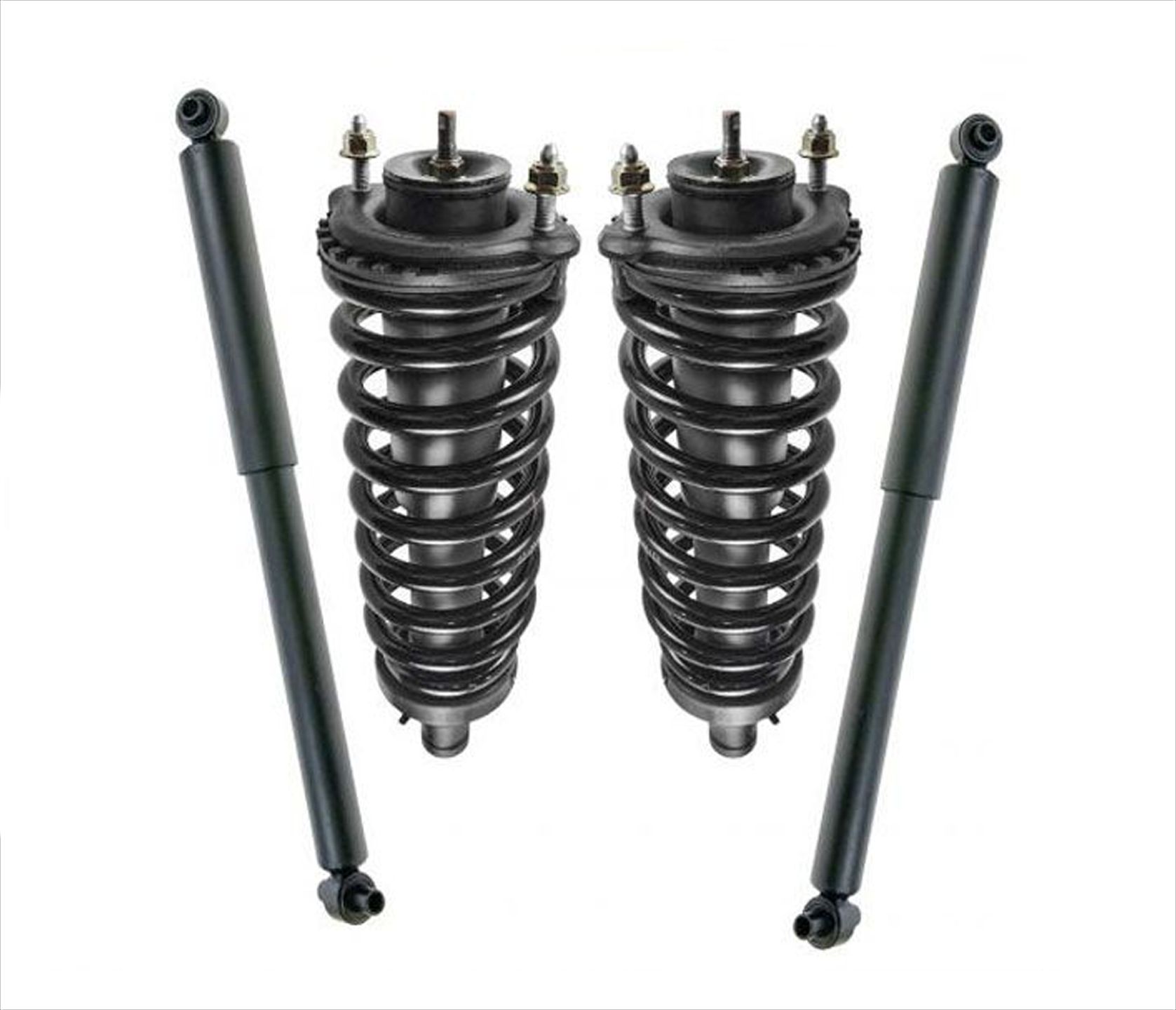 Front Spring Struts & Rear Shocks for Chevrolet Trailblazer 4.2L 0209