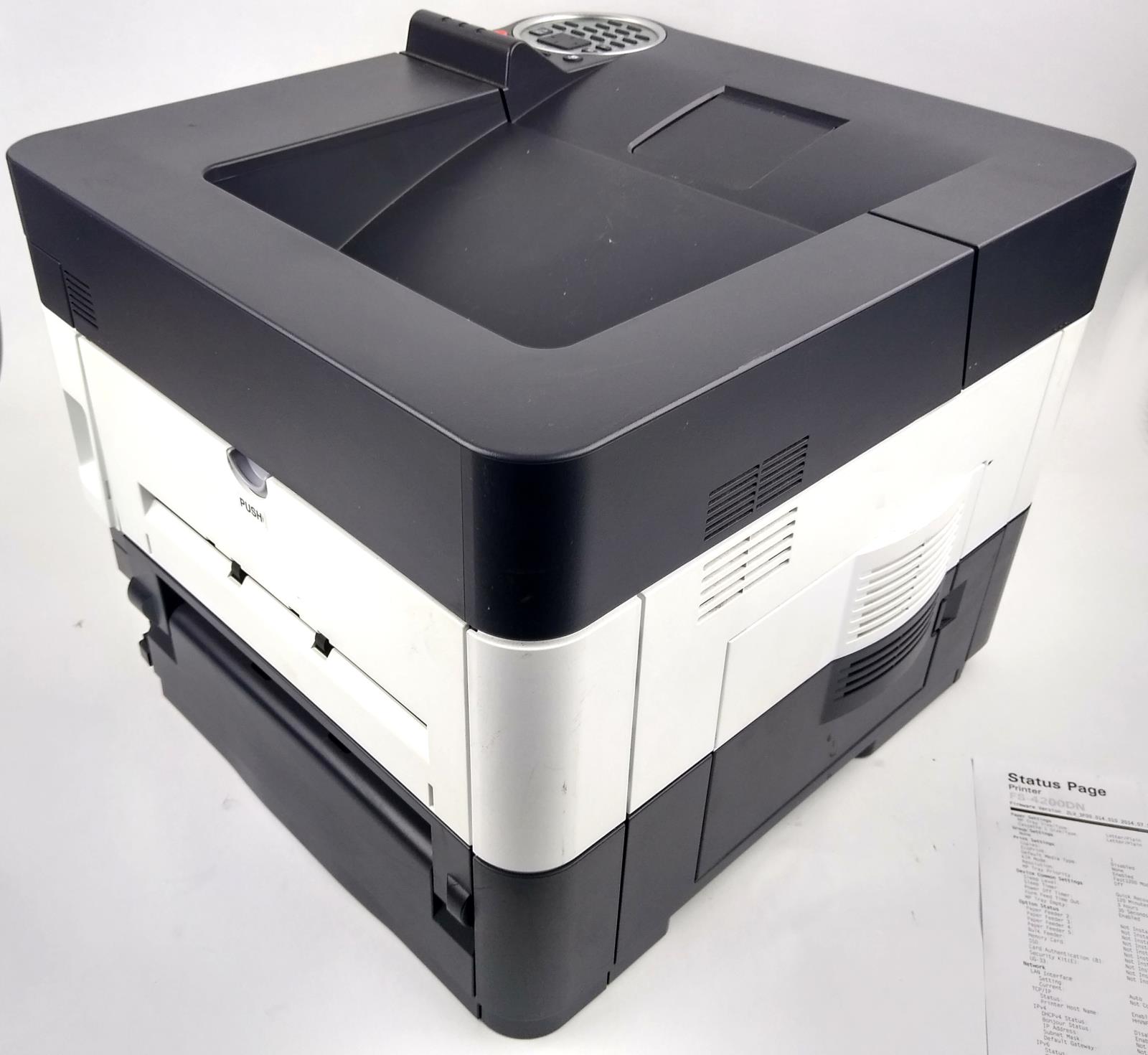 Kyocera FS-4200DN Monochrome Network Workgroup Laser Printer - Page ...