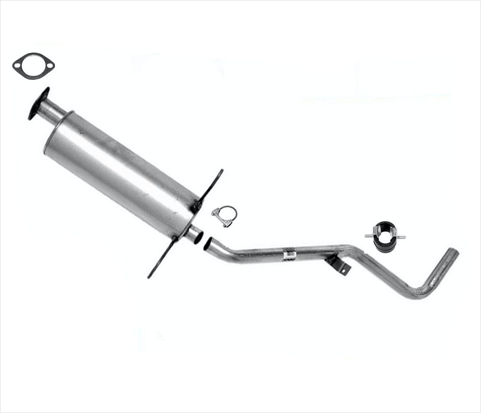 Walker Exhaust System Kit – Middle Muffler & Tail Pipe For Nissan Pick Up 2.4L/3.0L 4WD 1987-1995