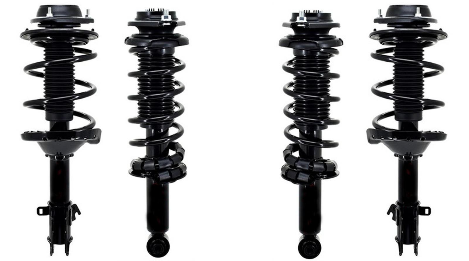 Front & Rear 4 Complete Coil Spring Struts 20132014 for Subaru Legacy