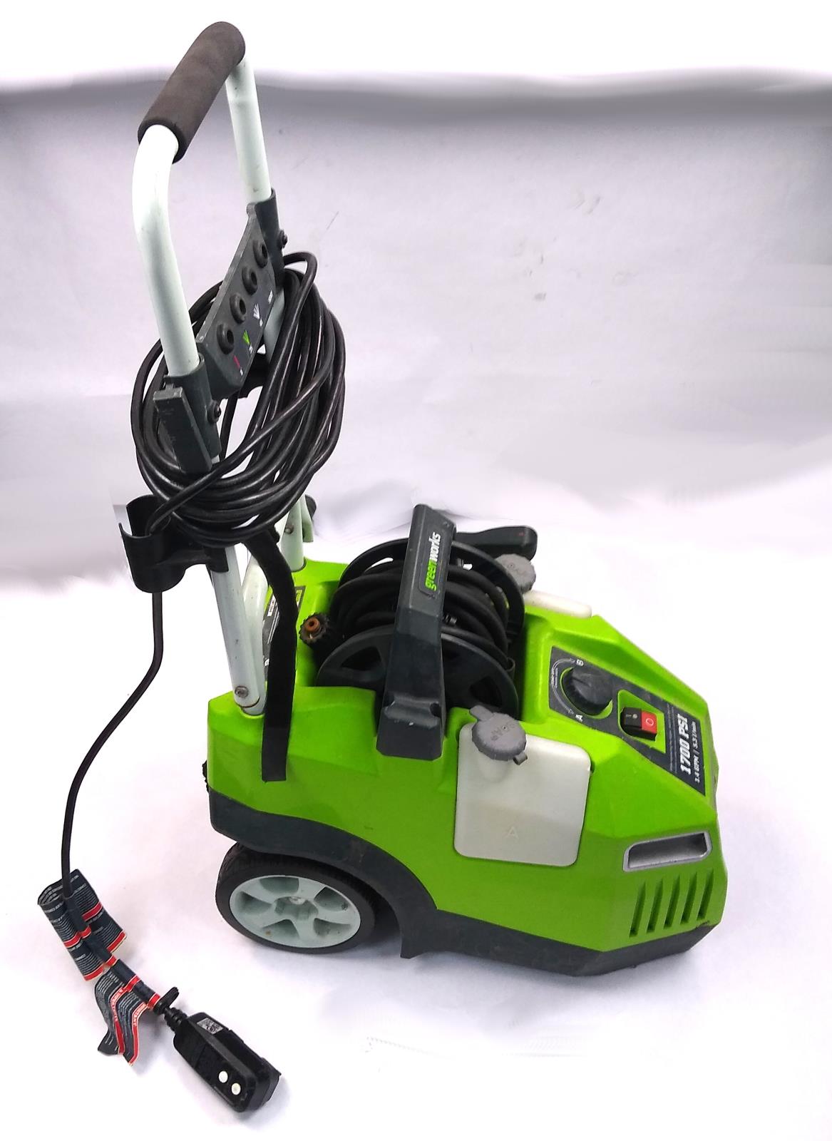 Greenworks 51012 1700PSI 13Amp 11.72MPa Pressure Washer w Hose Compact