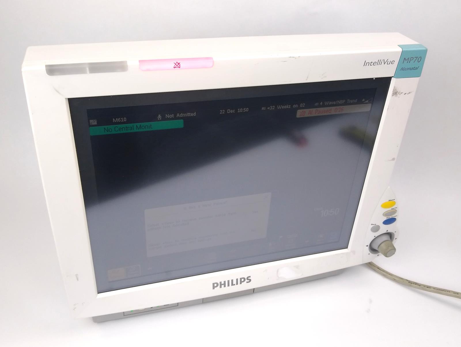 Philips IntelliVue MP70 M8007A Neonatal Patient Monitor TESTED ...