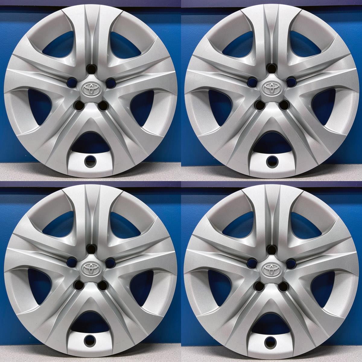 20132015 Toyota RAV4 LE 61170 17" 5 Spoke Hubcaps / Wheel Covers