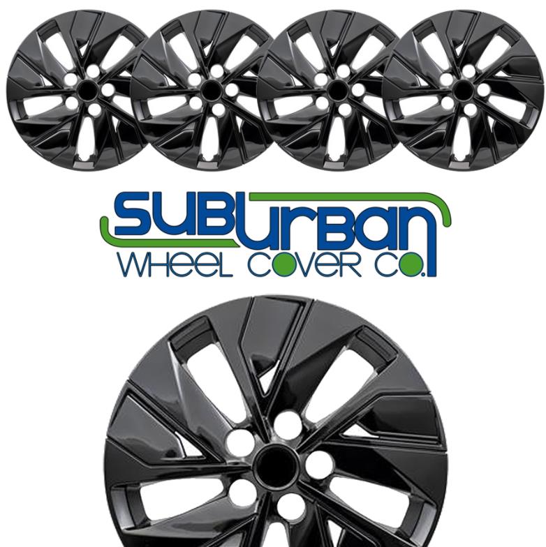 FITS 20192021 Nissan Altima S 53816BLK 16" GLOSS BLACK Hubcaps NEW SET/4 eBay