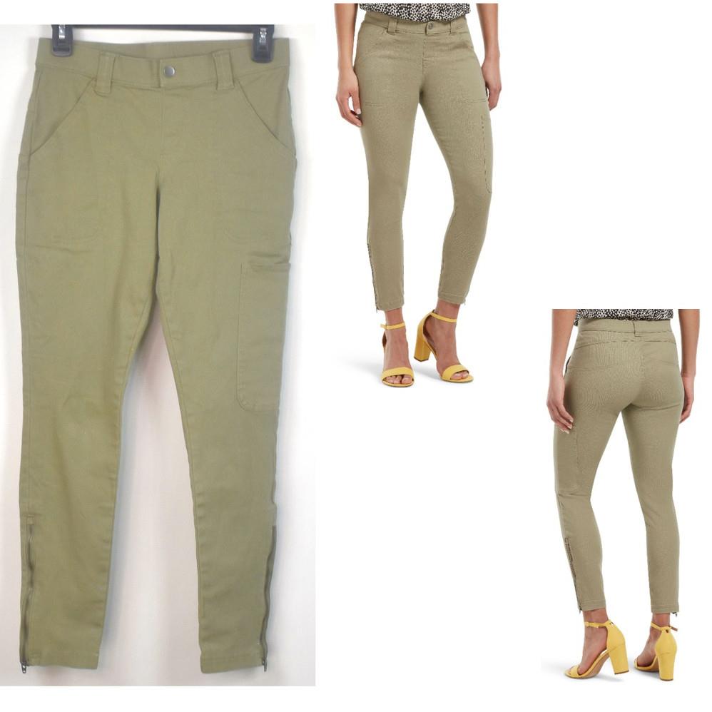 Womens Hue Cargo Twill Skimmer Leggings 