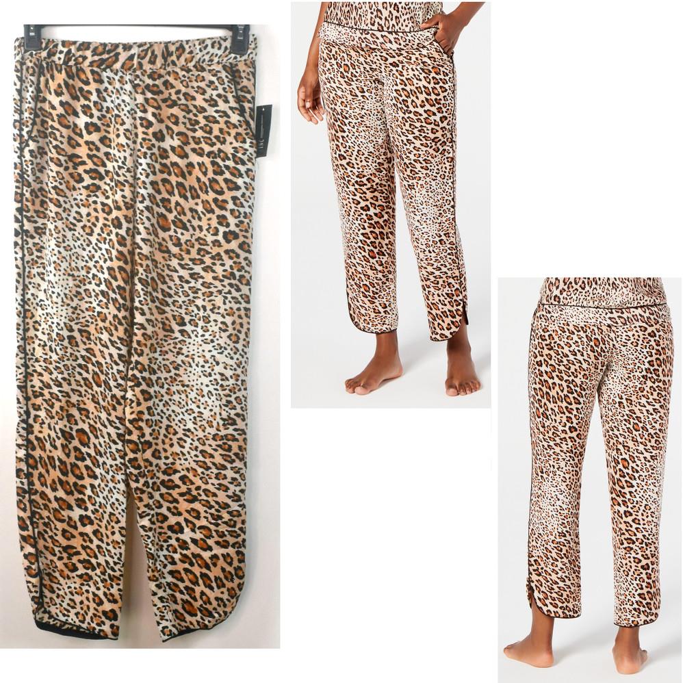 cheetah print pajama pants