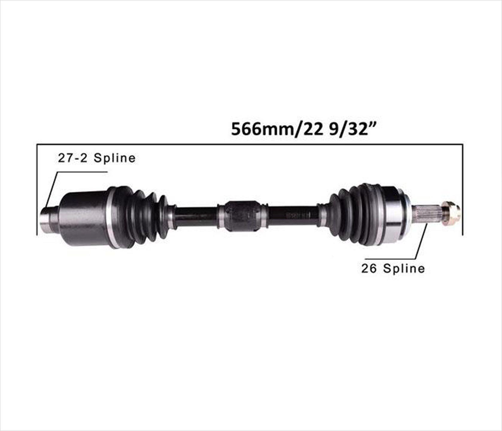 Front Right CV Axle For Automatic Transmission Honda Civic 1.8L 2014