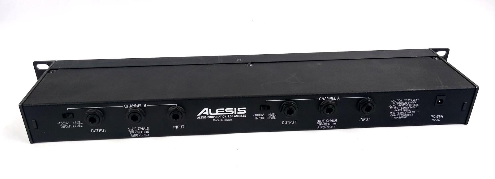 Alesis 3630 Compressor Compressor / Limiter / Gate TESTED AND WORKING