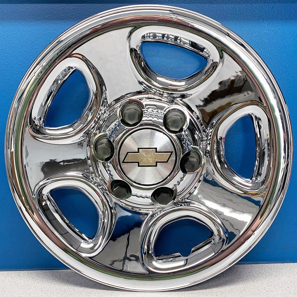 19992008 Chevy Silverado Astro + GMC Sierra Chrome Wheel Skins IMP
