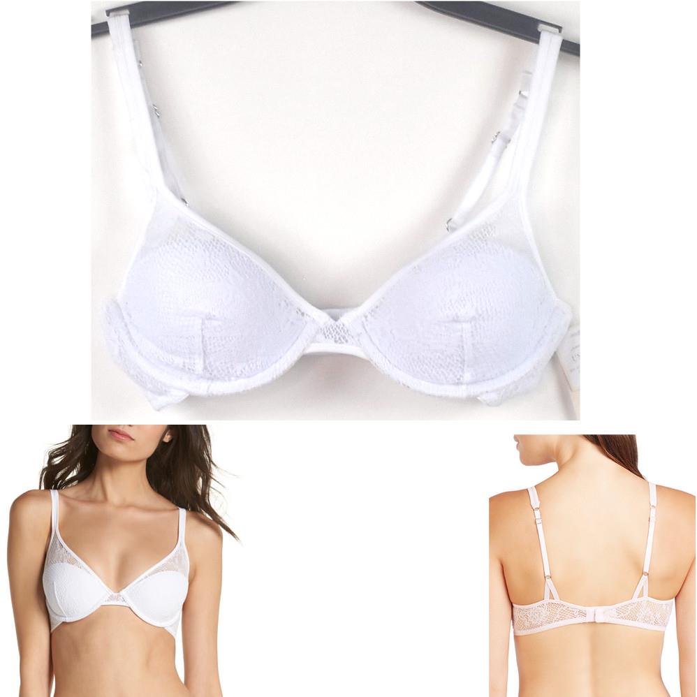 On Gossamer Racy Lace Demi Bra Choose Size & Color G3160 New - Picture 10 of 10