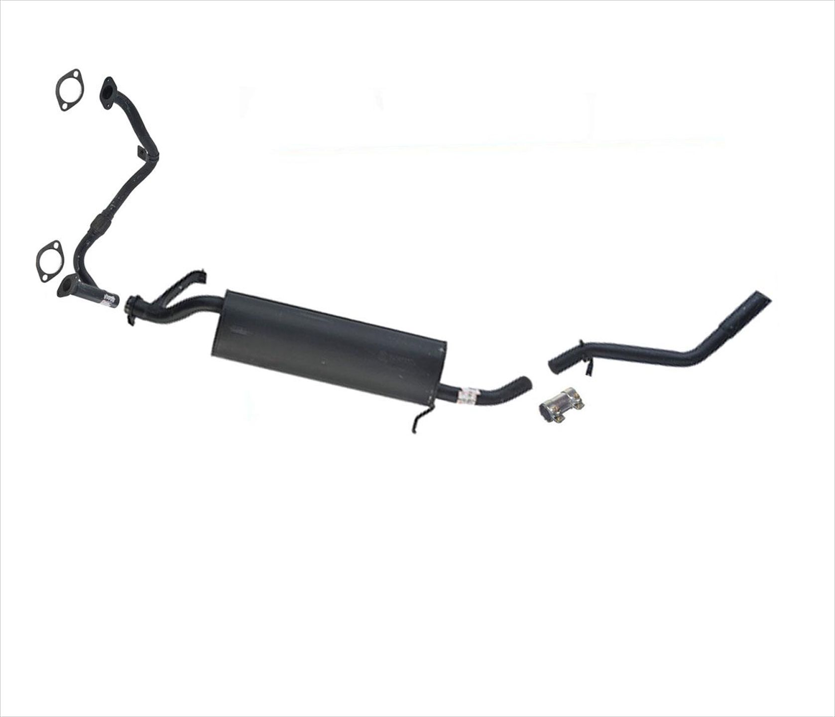 New Middle Y Pipe & Rear Muffler For Nissan XTerra 0304 3.3L Natural