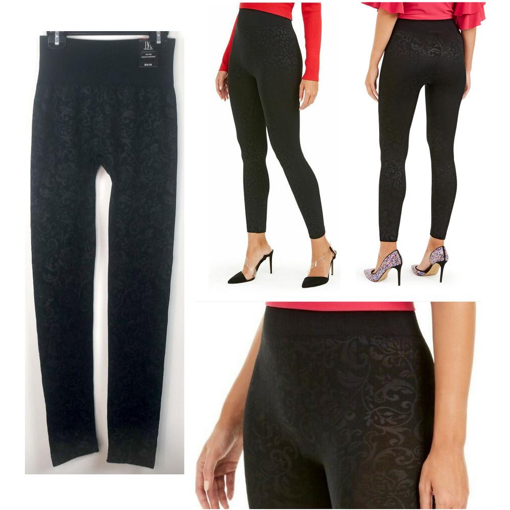 INC International Concepts Seamless Embossed Leggings Choose Size Pattern New - Picture 10 of 10
