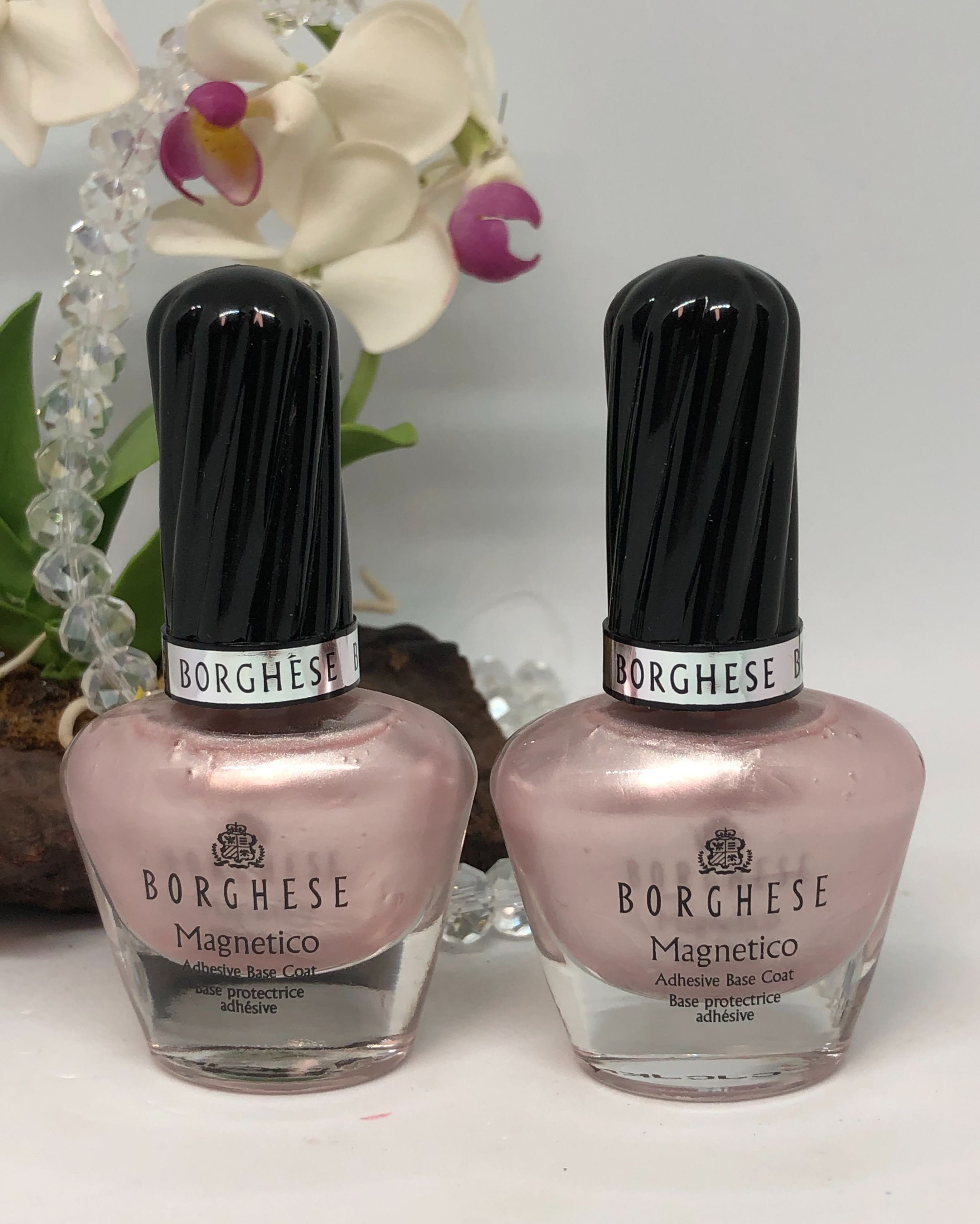 2x Adhesive Nail Base Coat Nail Polish Full Size