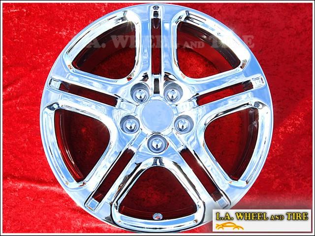 SET OF 4 CHROME 18