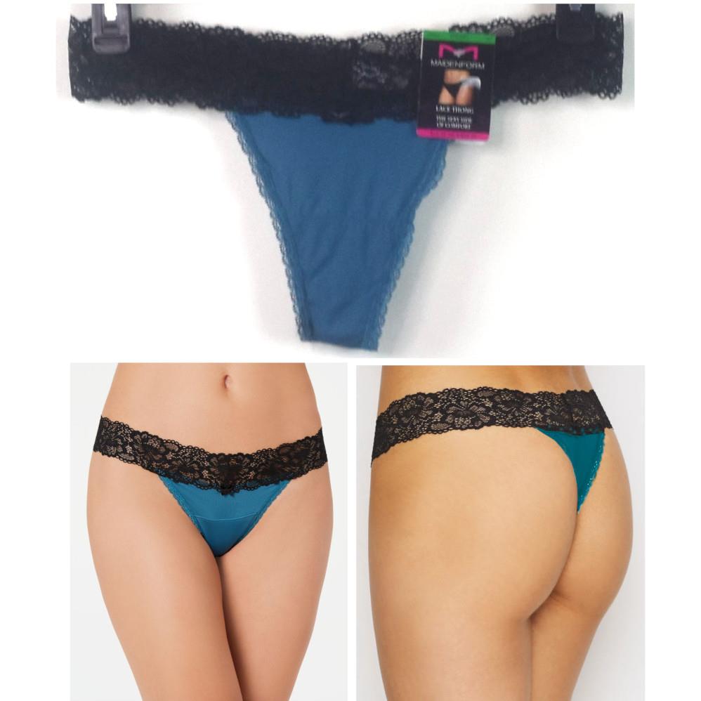 Womens Maidenform Sexy Must Have Lace Thong Choose Sze & Color DMESLT  Panties