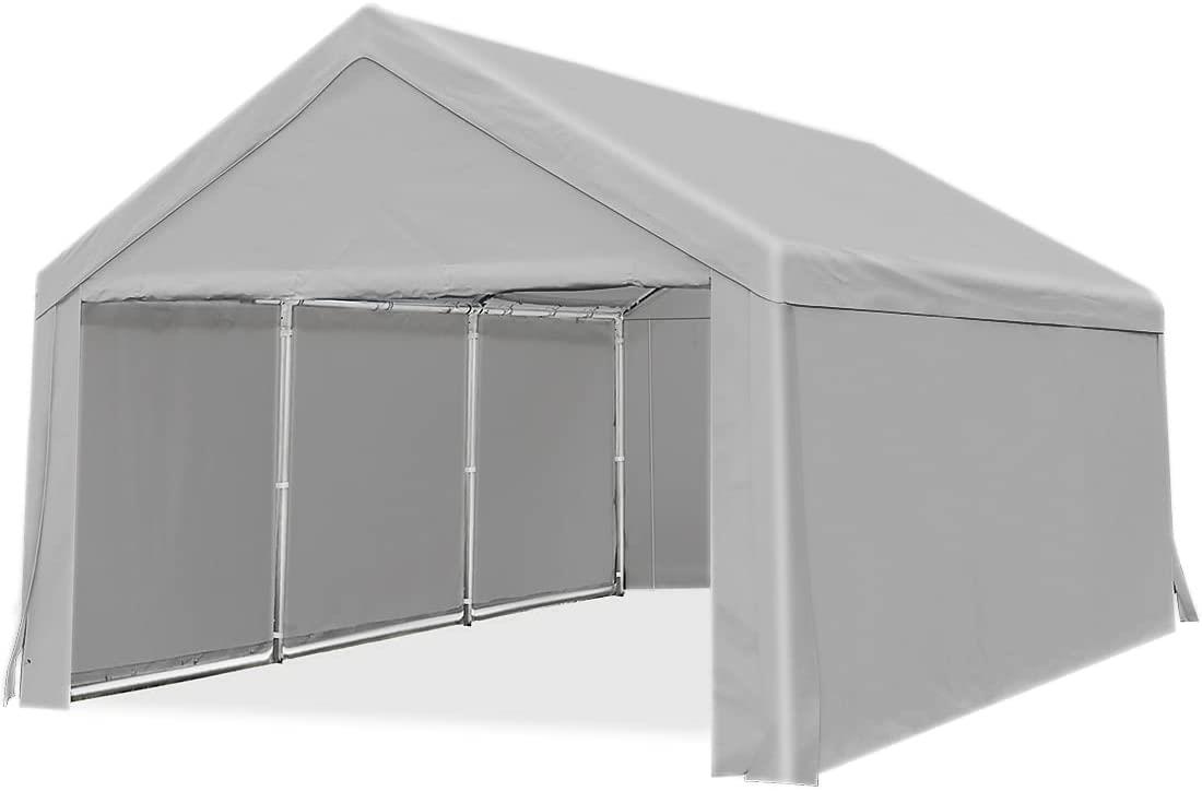 Quictent Carport Canopy Tent Heavy Duty Car Shelter Outdoor Garage Shed ...