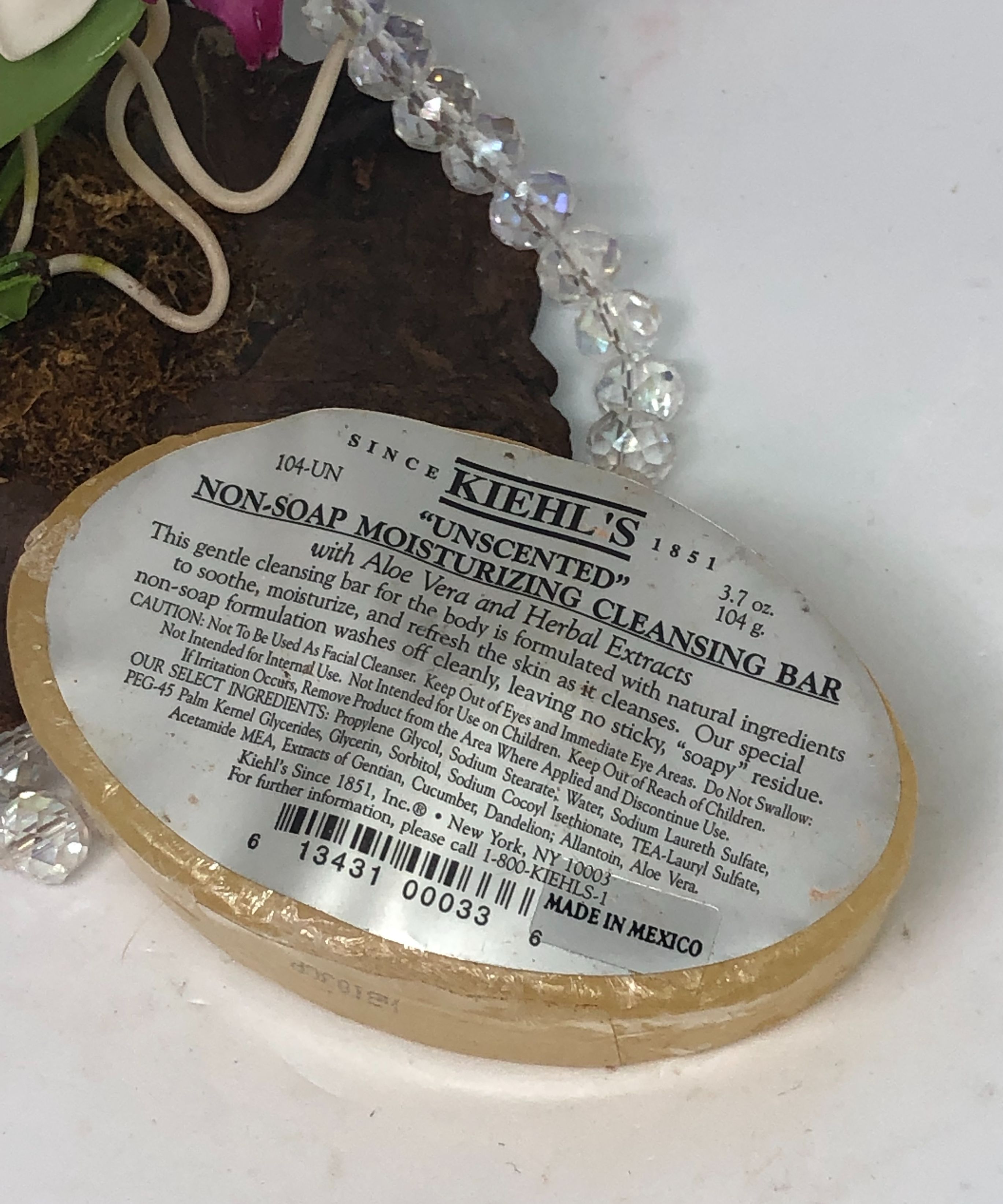 Kiehl's Unscented Non-Soap Moisturizing Cleansing Bar w/ Aloe Vera-3.7  oz-Sealed | eBay