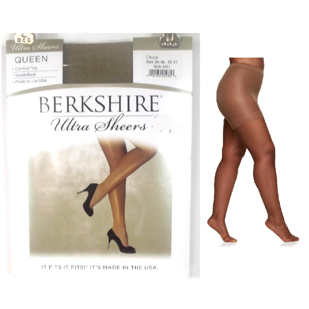 Berkshire Silky Extra Wear Control Top Pantyhose Reinforced Toe