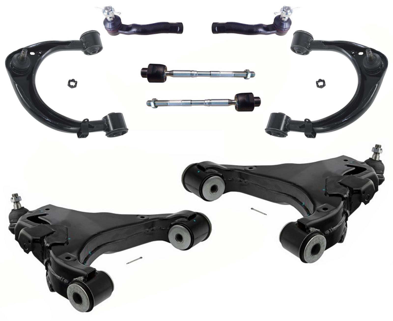 Front Upper Lower Control Arms BJ Tie Rods Fits Toyota Land