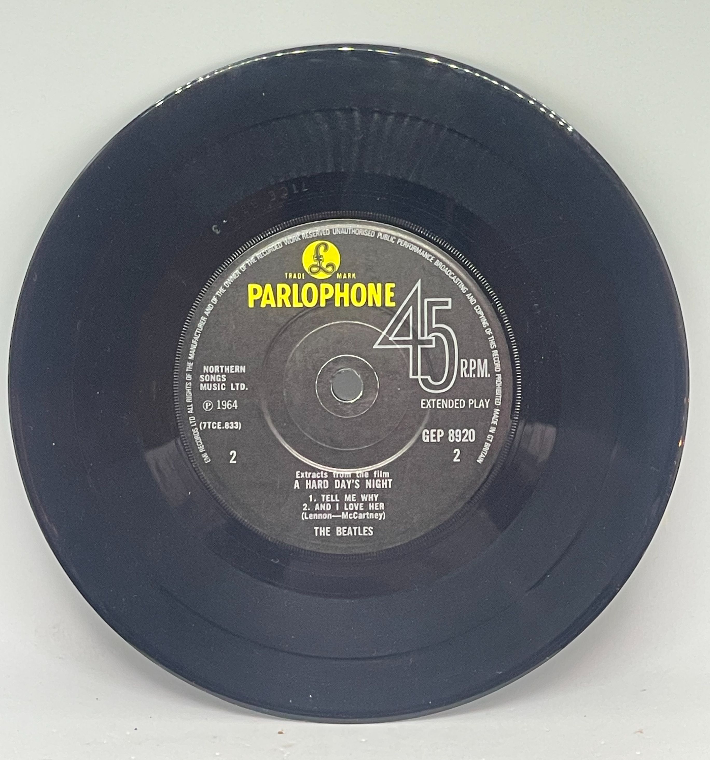 The Beatles A Hard Day's Night EP 7