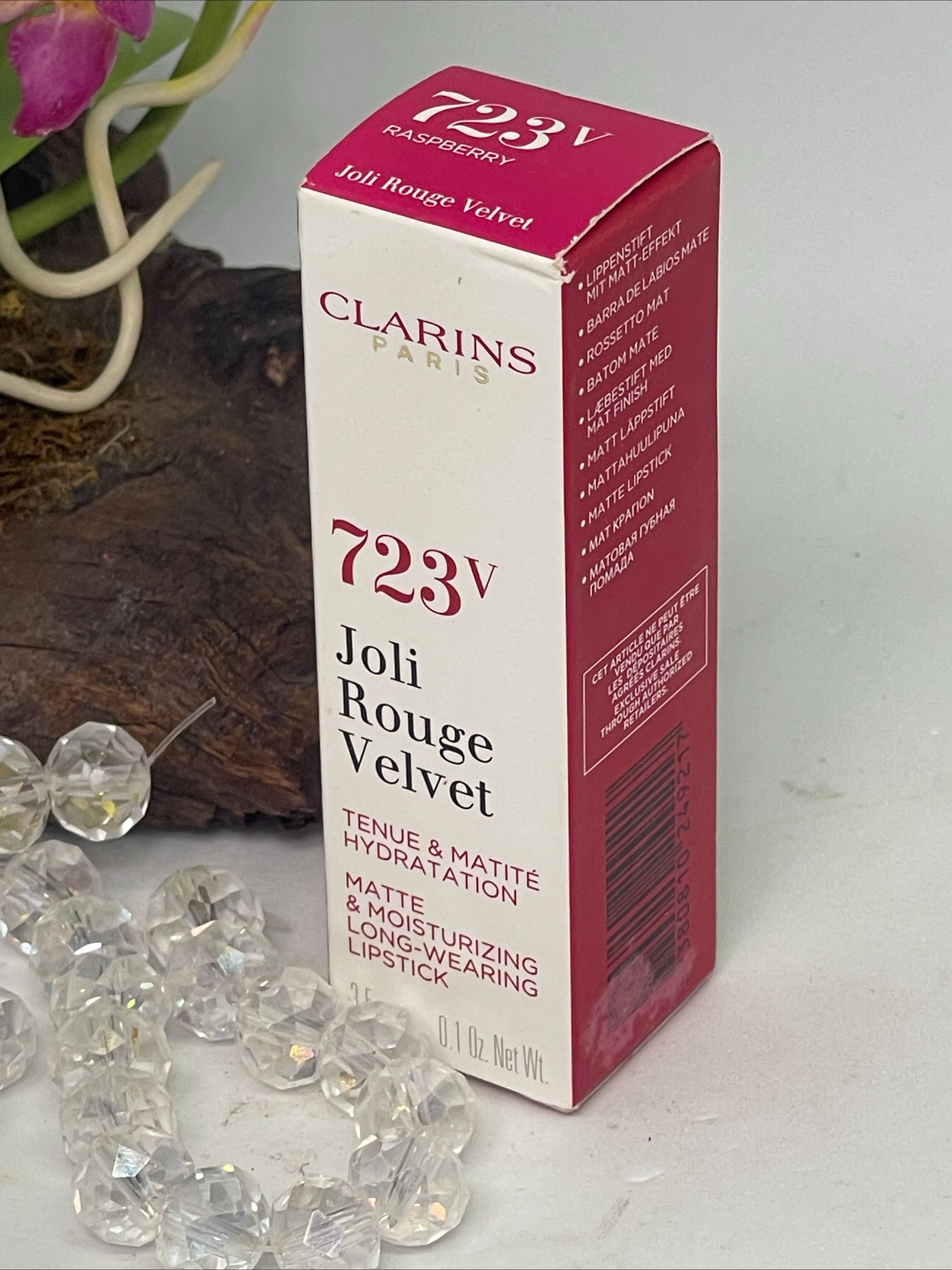 Clarins Joli Rouge Velvet Matte & Moisturizing Lipstick - 723v