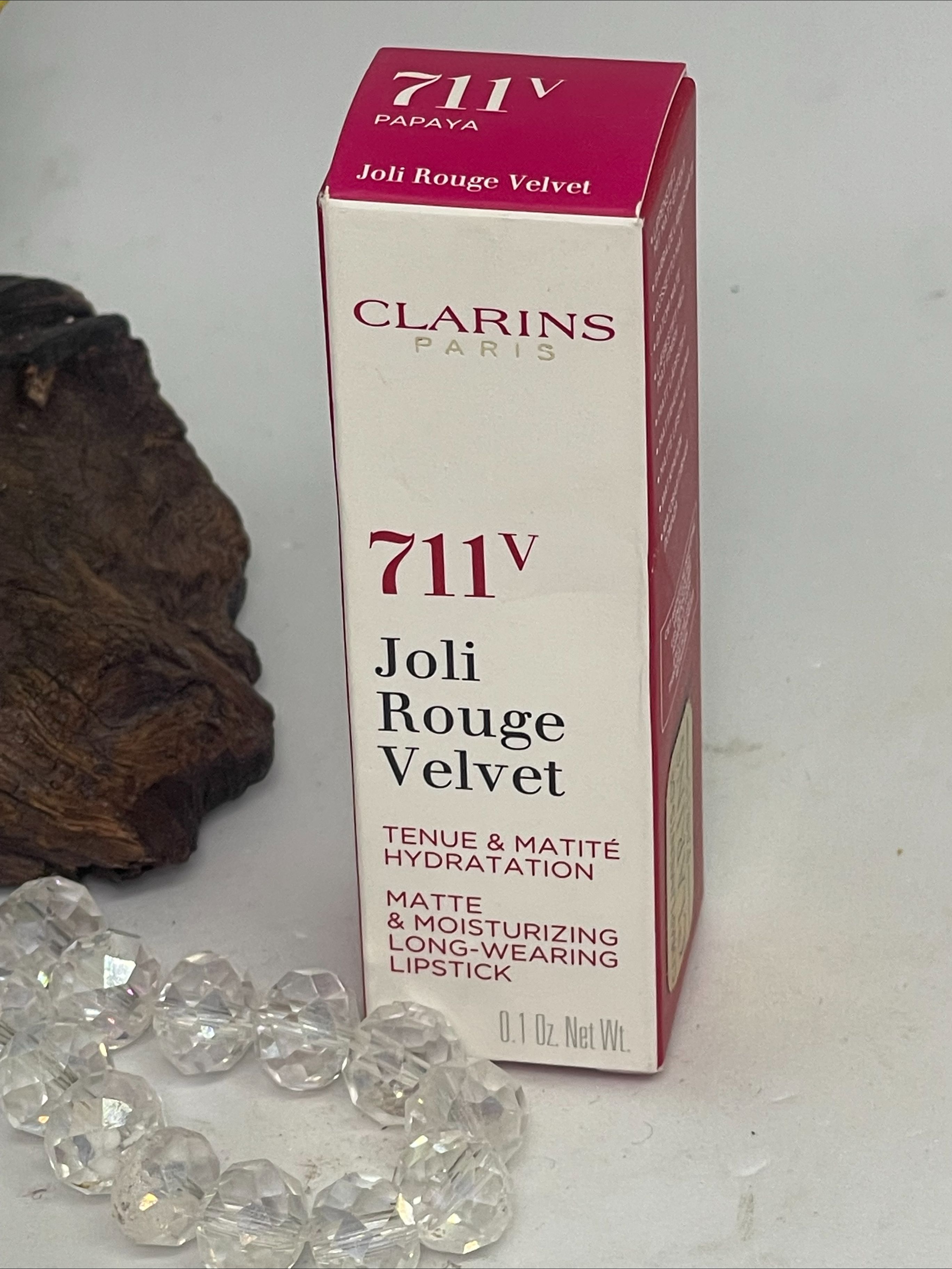 Clarins Joli Rouge Velvet Matte & Moisturizing Lipstick-711v