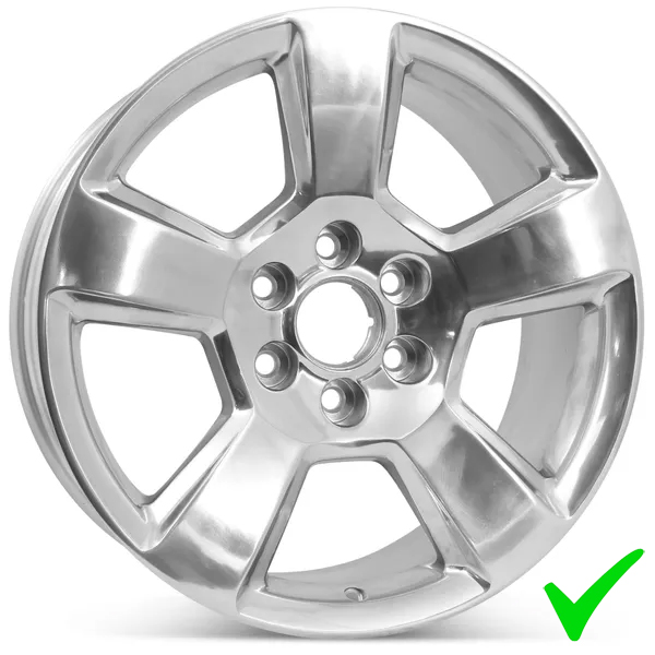 thumbnail image 2 of 20 Inch Chrome Wheel Skins For 2014-2018 Chevy Silverado 1500 – Set Of 4, Easy Install, No Tools IMP490X 2 of 5