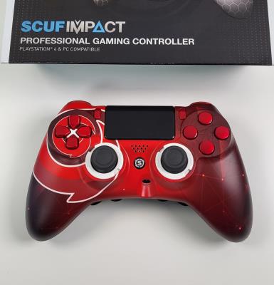 SCUF IMPACT - Gaming Controllers for PS4 and PC - Red Patterns | eBay