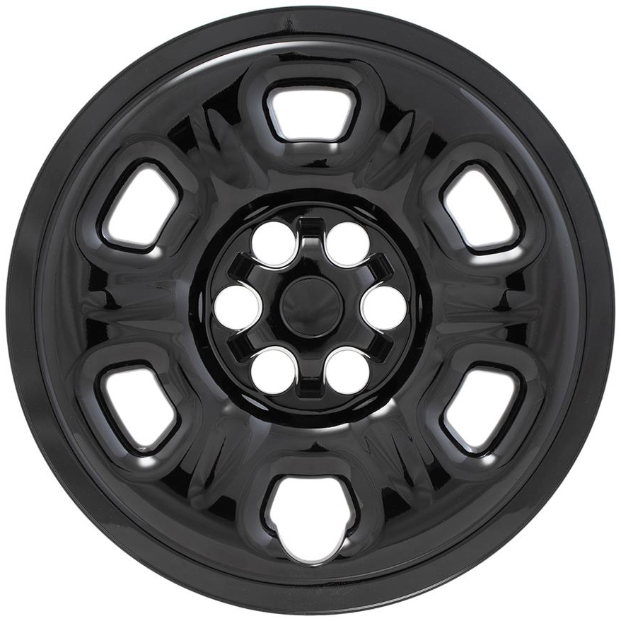 CCI Gloss Black Wheel Skins – 17” For 2022-2024 Nissan Frontier SV (Set Of 4) #IMP-504BLK