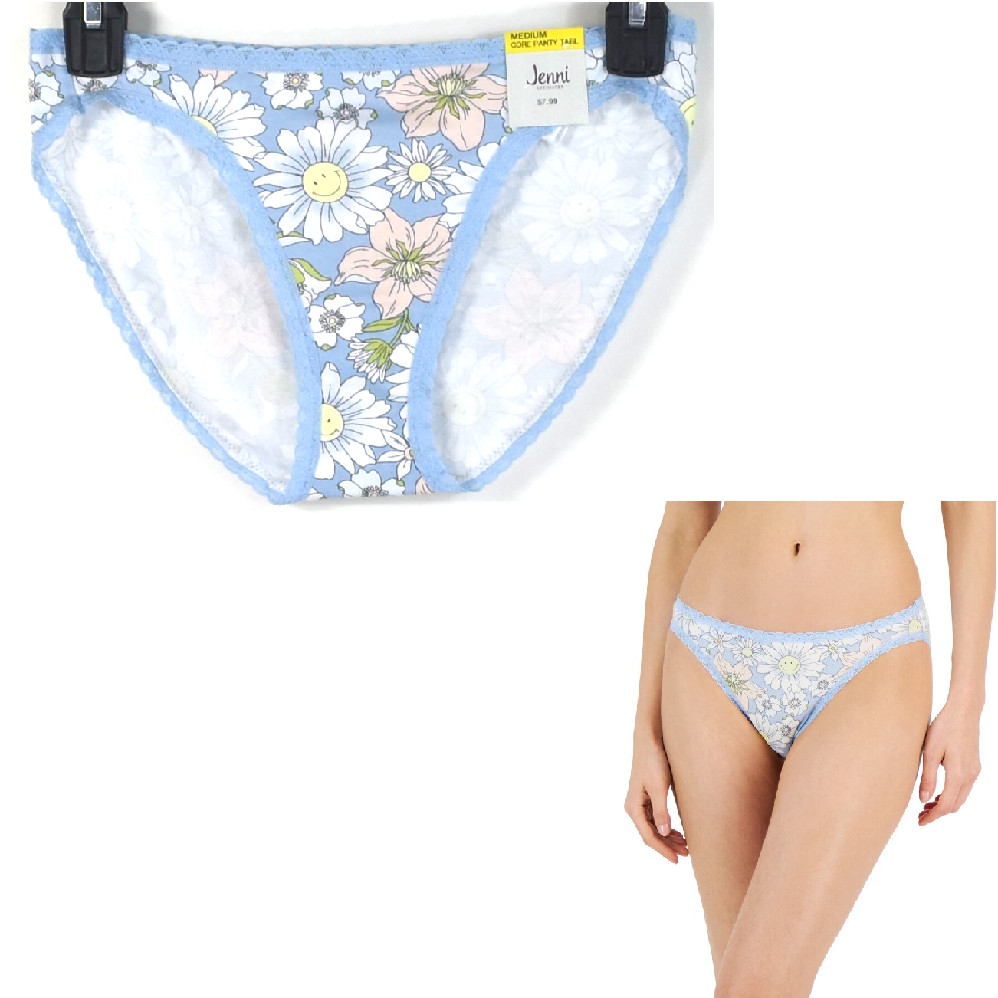 Bikini Jenni Mezcla Algodón Encaje Estampado Elige Talla y Color Nuevo Panty - Imagen 13 de 15