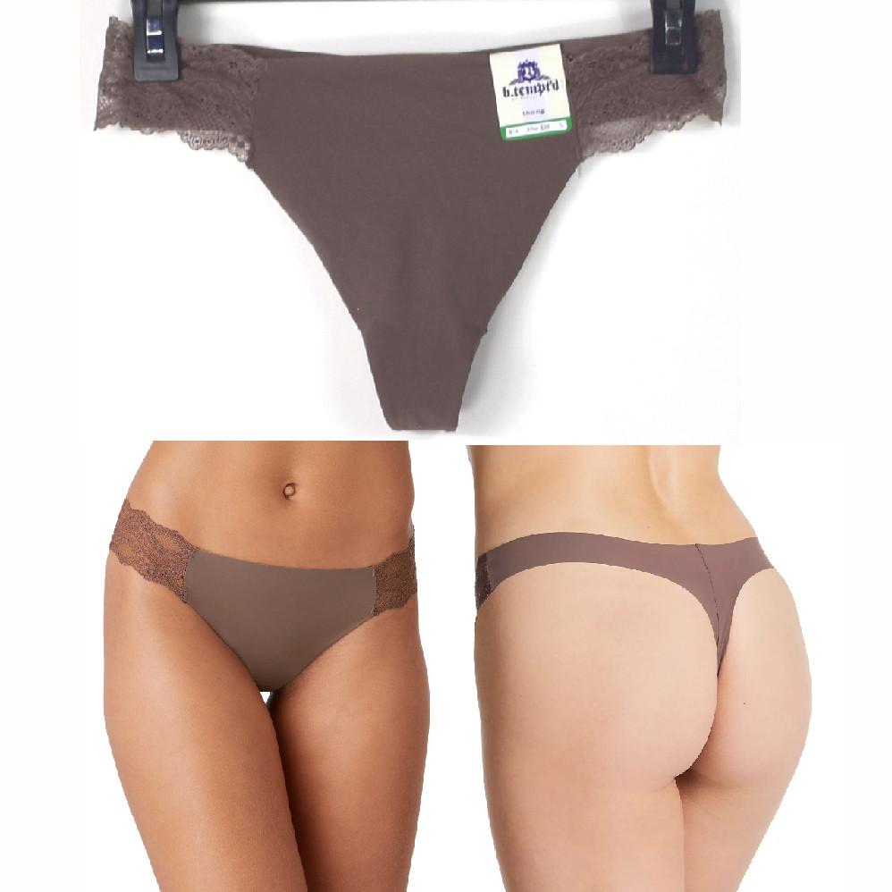 B.tempt'd by Wacoal B.Bare Thong Choose Color & Size New 976267 Panties - Picture 14 of 17