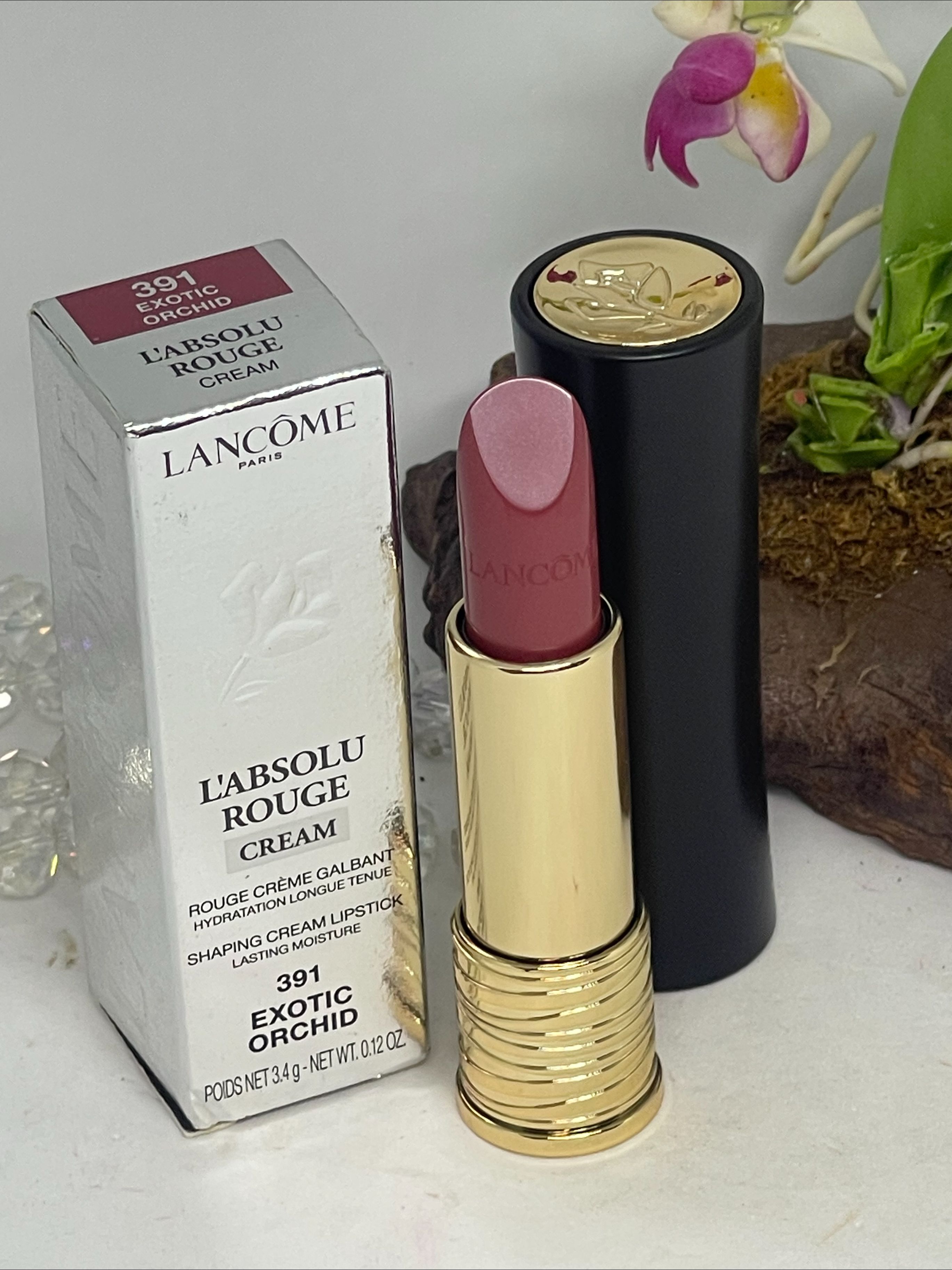 Lancome L'Absolu Rouge Cream Lipstick - 391 Exotic Orchid - Full