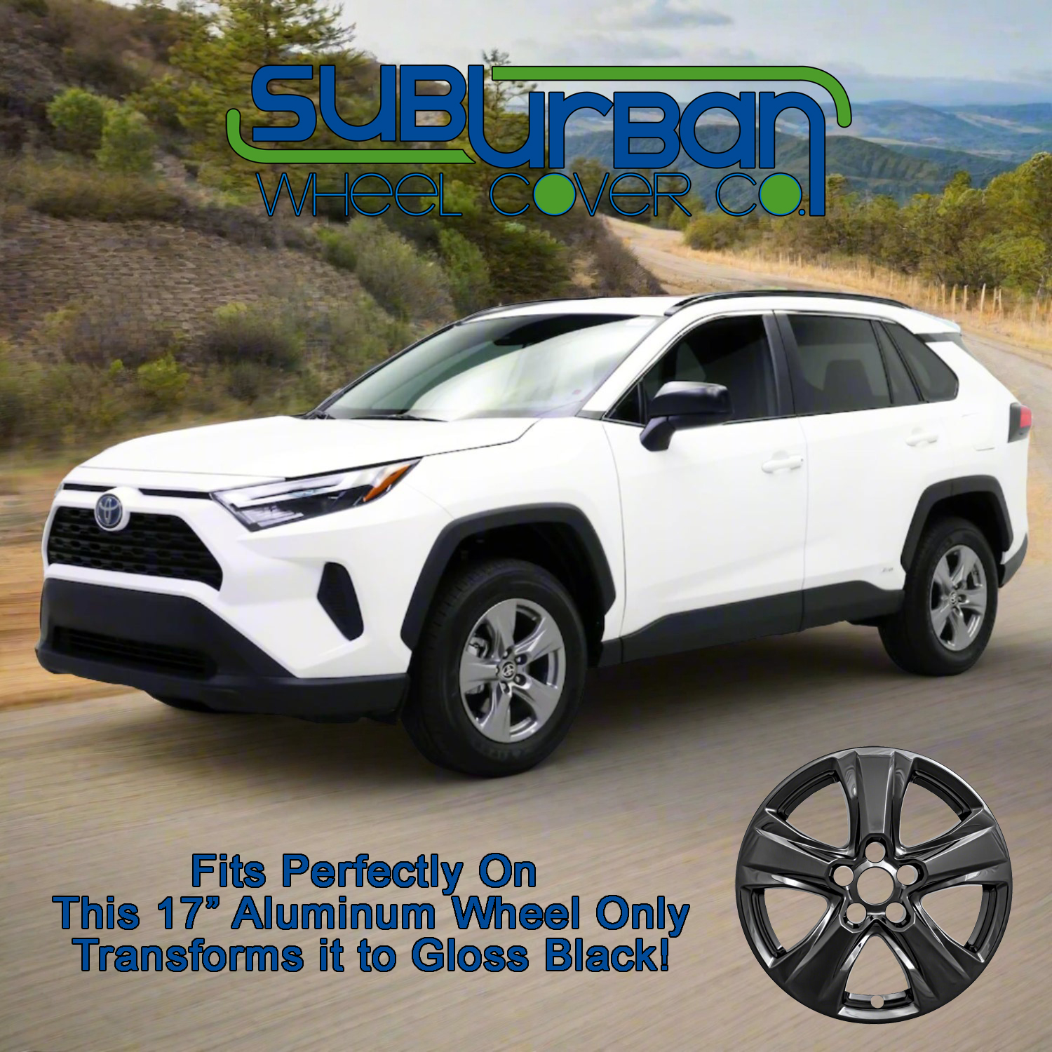 2019-2024 Toyota RAV4 XLE / LE Hybrid IMP-434BLK 17