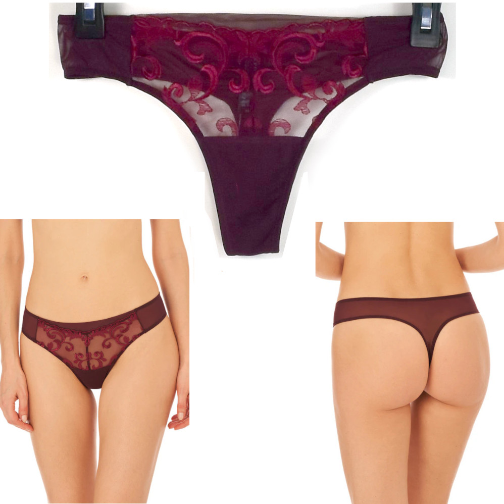 Natori Embellished Thong Choose Size Color New Panty 771324