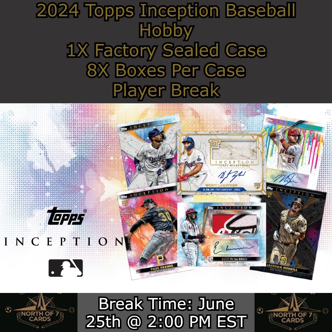 Trevor Hoffman - 2024 Topps Inception Baseball Hobby 1X Case Player BREAK #3