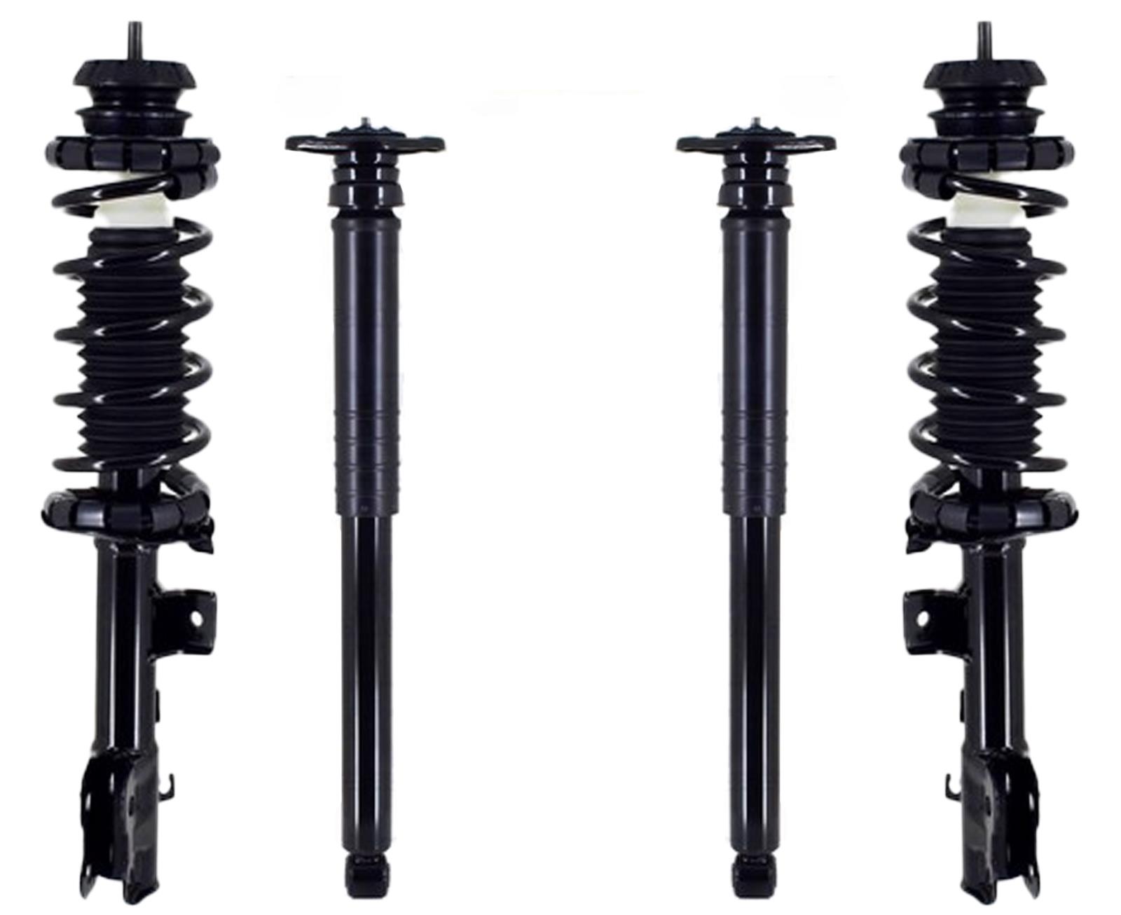 Pair Front Complete Struts Shocks & Coil Springs For Nissan Versa 2007-2012 - View #12