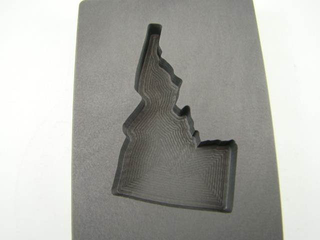 10 oz Deep Cross Gold High Density Graphite Mold 5 oz Silver Made in The USA