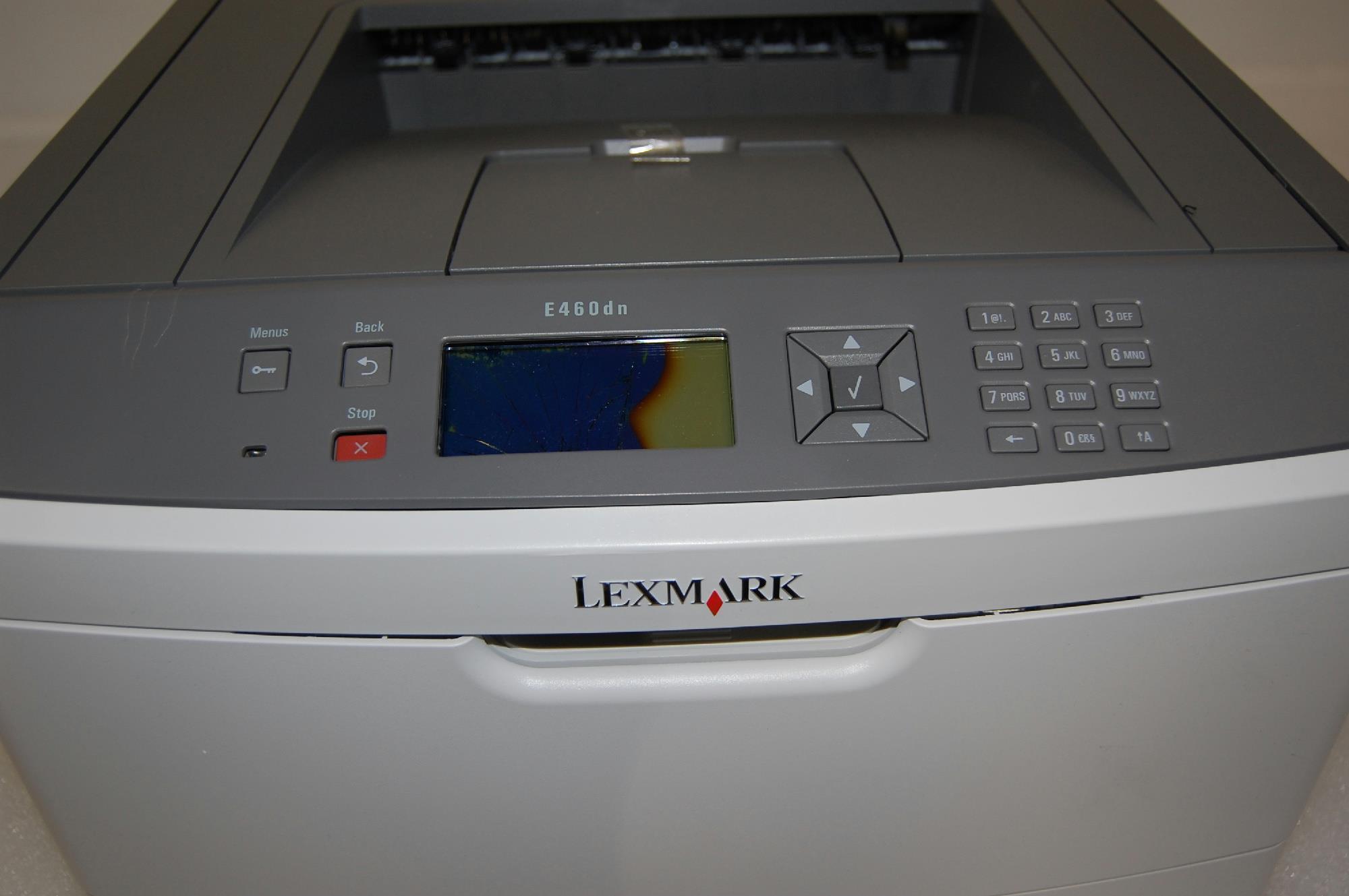 Как подключить принтер lexmark e460dn