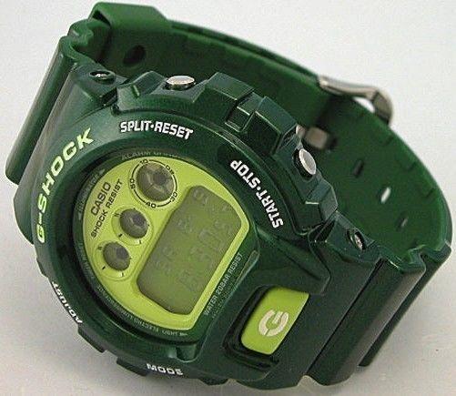 Casio Watch Parts DW-6900 CC-3 Bezel/Shell Green G-Shock. Original