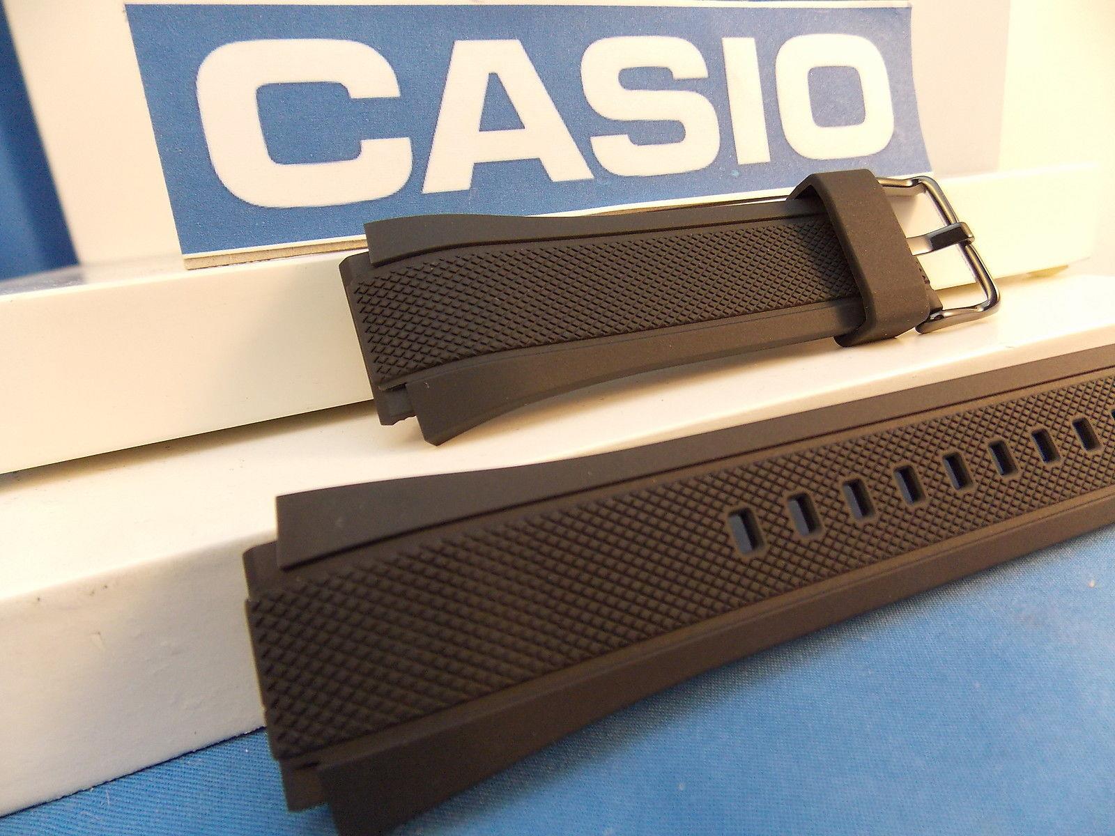 Casio Watch Band EFA-131 Edifice Black Rubber Strap
