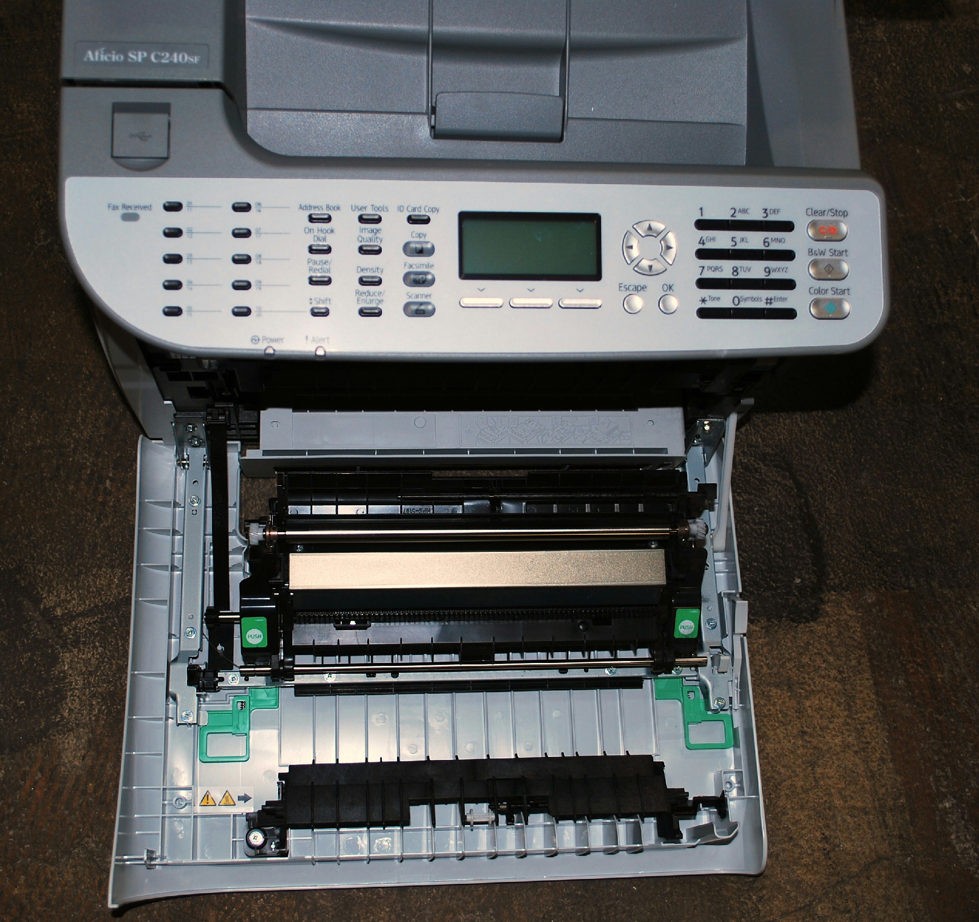ricoh aficio sp c240sf