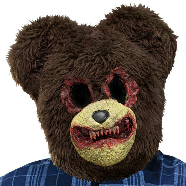 scary teddy plush