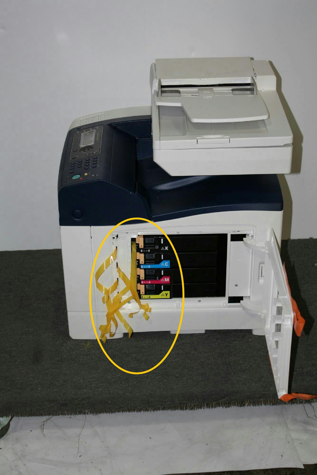 XEROX WorkCentre 6505DN Color Laser MFP 24PPM, 120V (For Parts