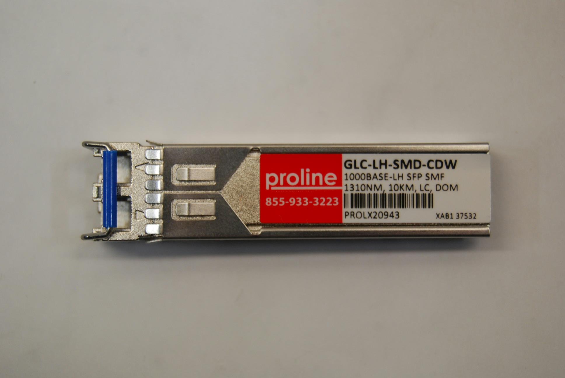 PROLINE GLC-LH-SMD-CDW 1000BASE-LX//LH SFP Transceiver Module 1310NM 800130096